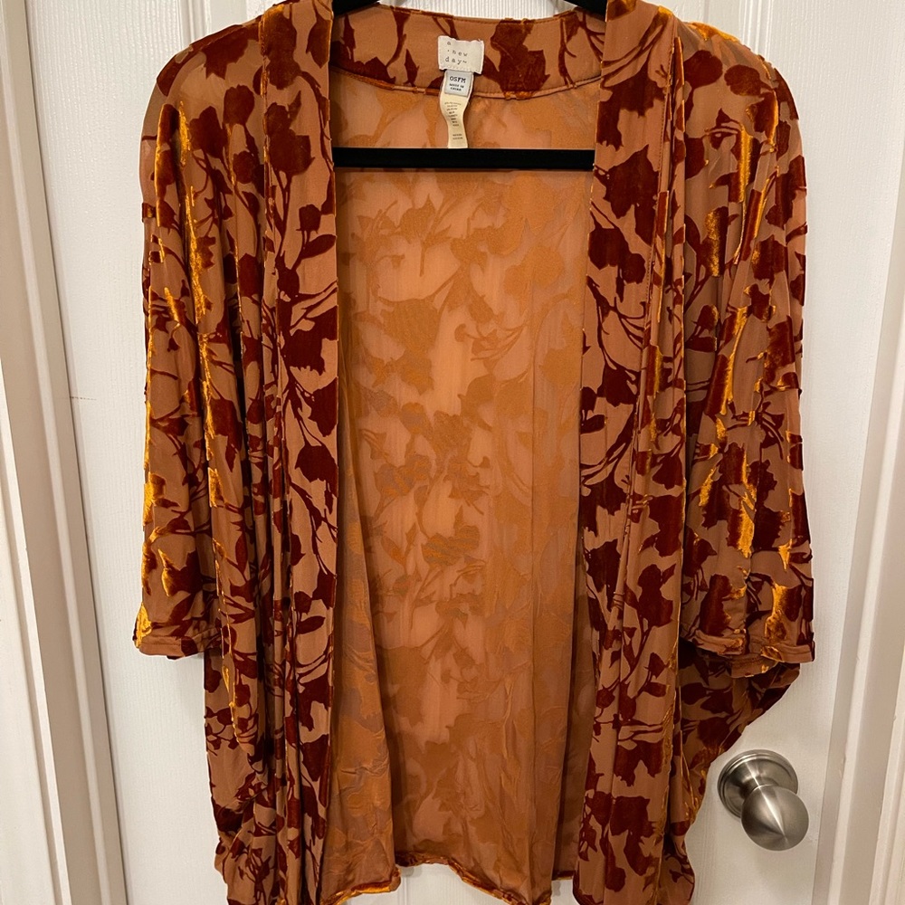Velvet Kimono